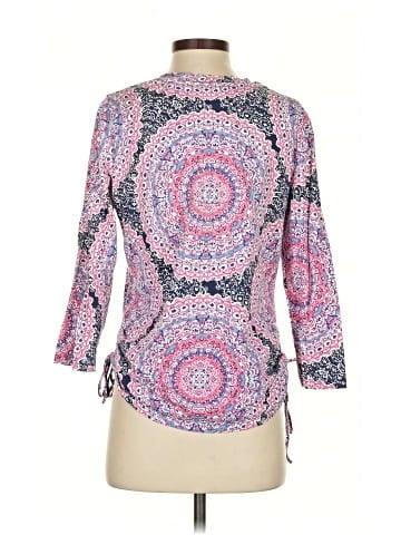 Caribbean Joe 3/4 Sleeve Blouse (view 2)