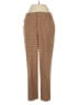 L'Agence Houndstooth Brown Tan Casual Pants Size 4 - photo 1