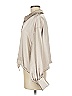 Drew 100% Polyester Metallic Tan Long Sleeve Blouse Size M - photo 5