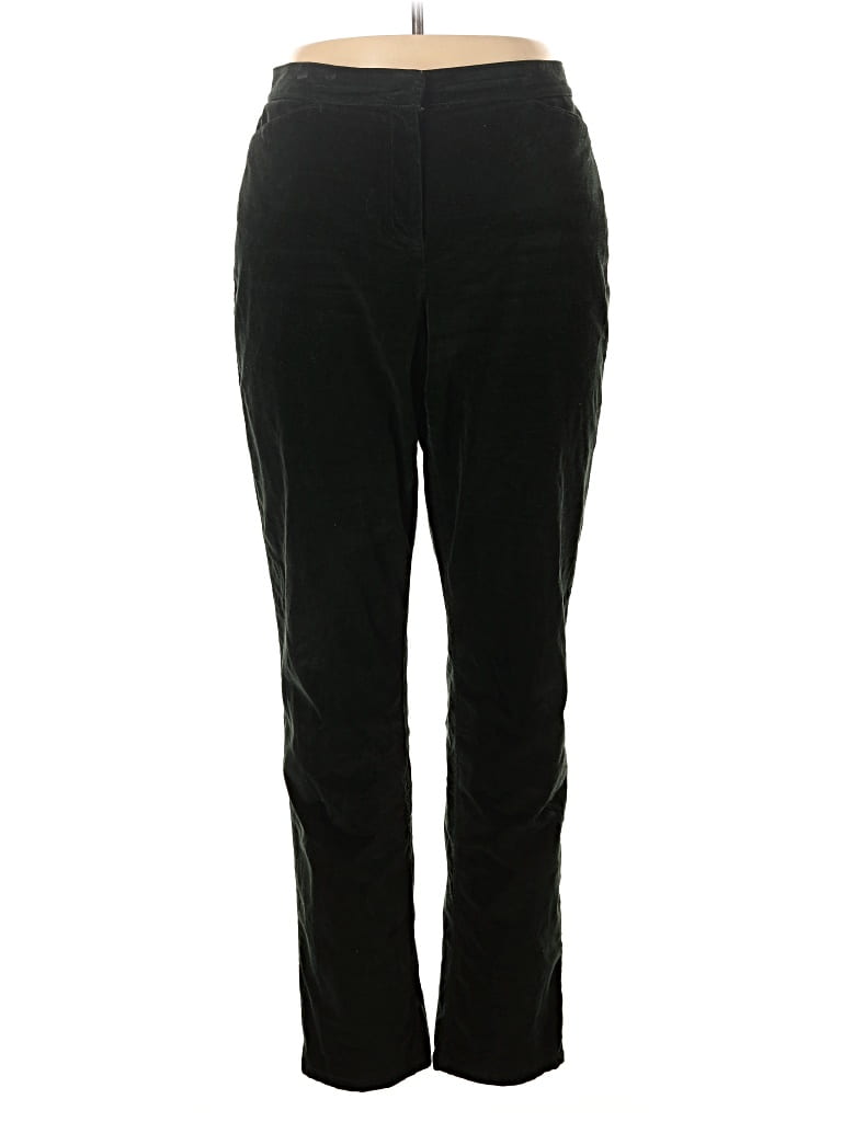Pre-owned Jjill Casual Pants In Black