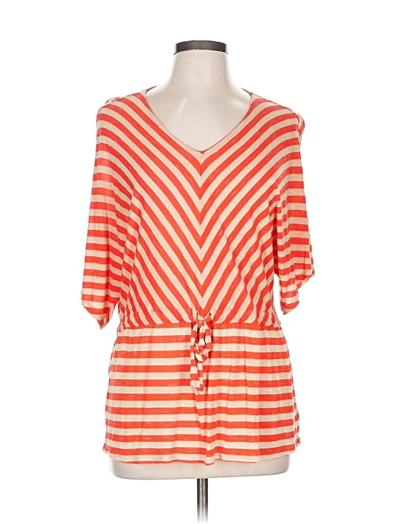 Pre-owned Ella Moss Kimono In Orange