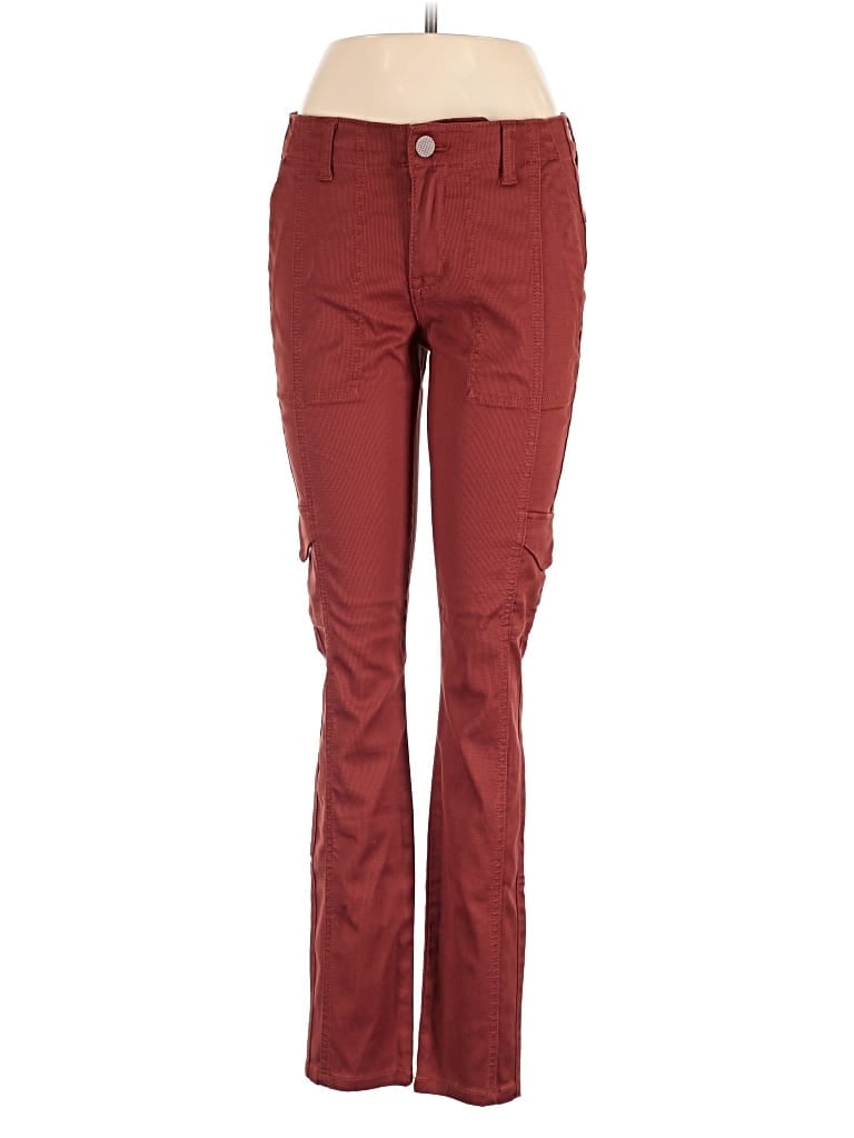 Pre-owned Cabi Jeans In Burgundy