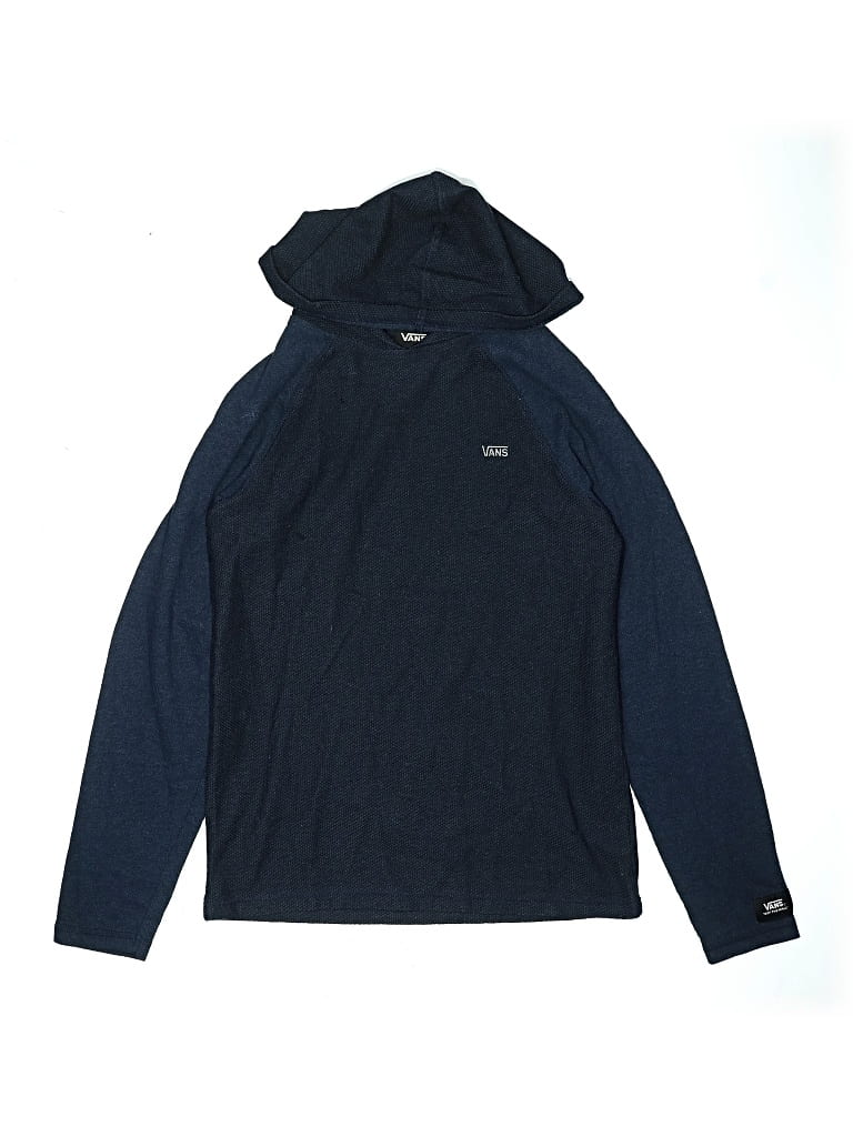Pre-owned Vans Kids' Pullover Hoodie In Blue