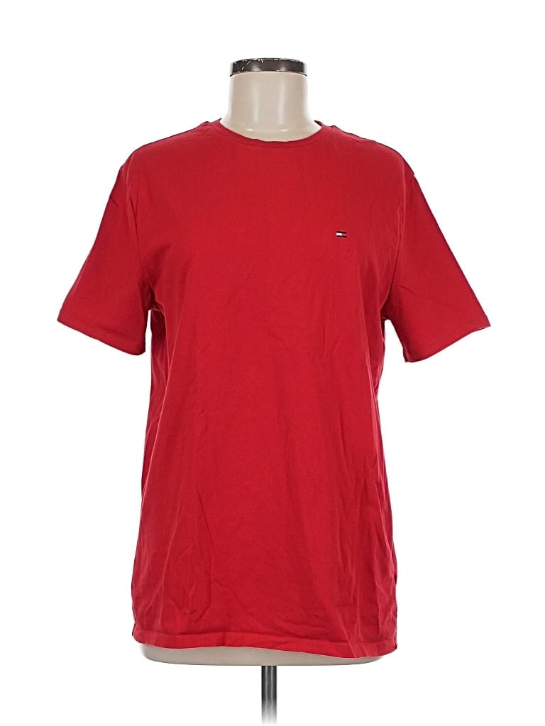 Pre-owned Tommy Hilfiger Short Sleeve T-shirt In Red