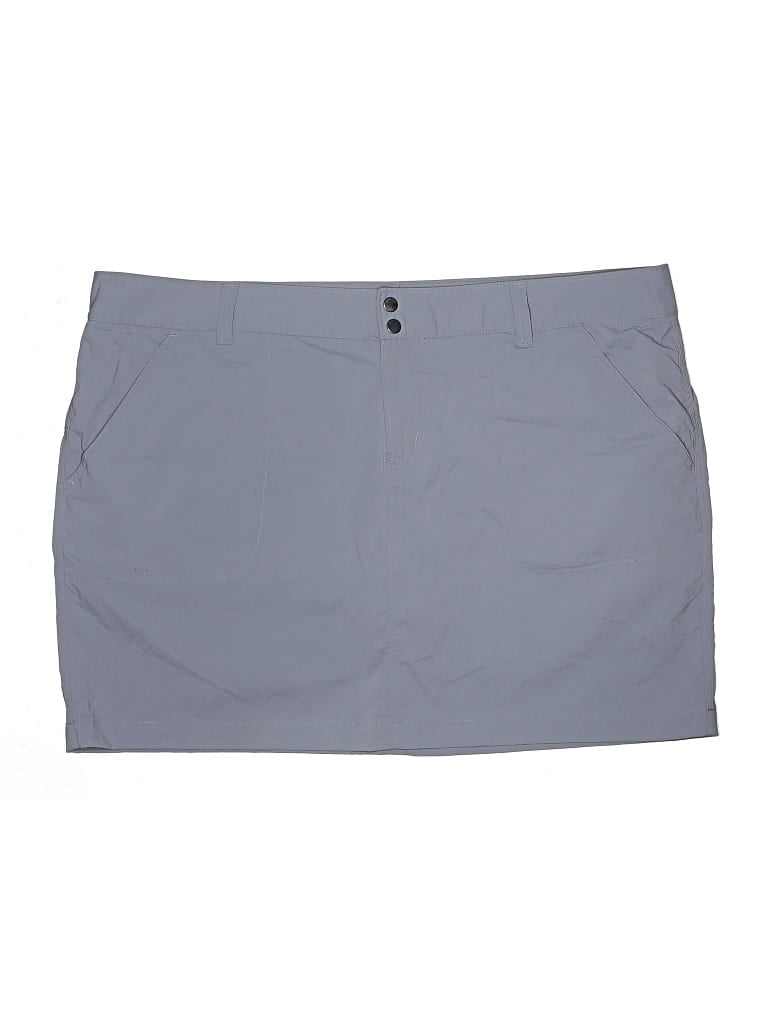 Pre-owned Columbia Active Skort In Gray