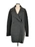 Vince. Chevron-herringbone Gray Wool Coat Size M - photo 1
