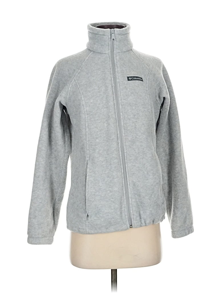 Pre-owned Columbia Sweatshirt In Gray