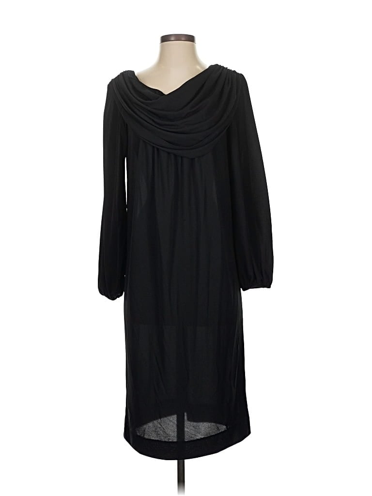Pre-owned Halston Casual Dress In Black