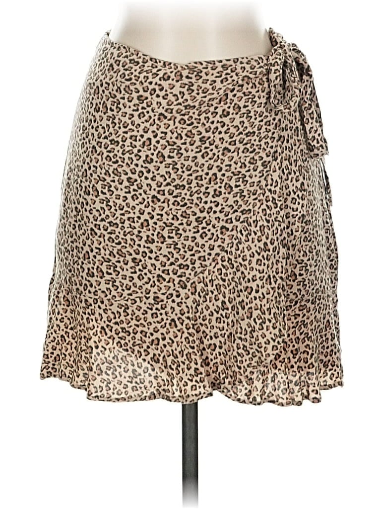 Pre-owned Abercrombie & Fitch Casual Skirt In Brown