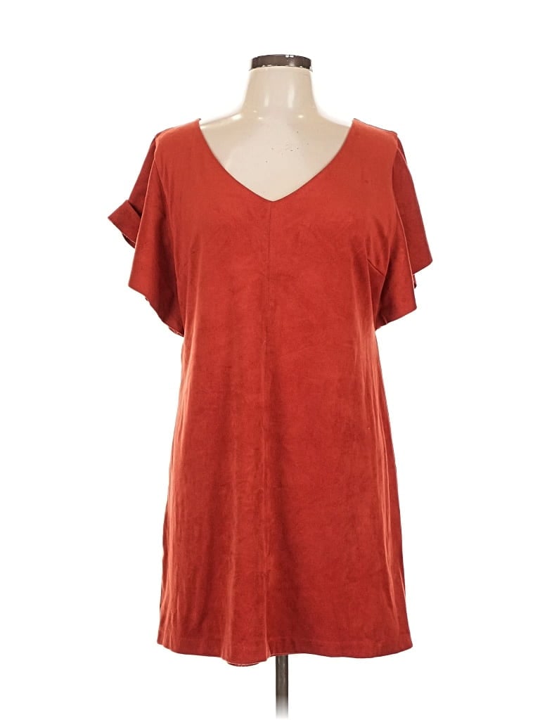 Pre-owned Cato Casual Dress In Orange