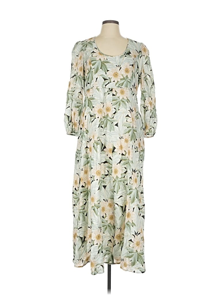 Pre-owned Tuckernuck Casual Dress In White