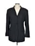 ABS Collection Solid Black Gray Blazer Size 10 - photo 1