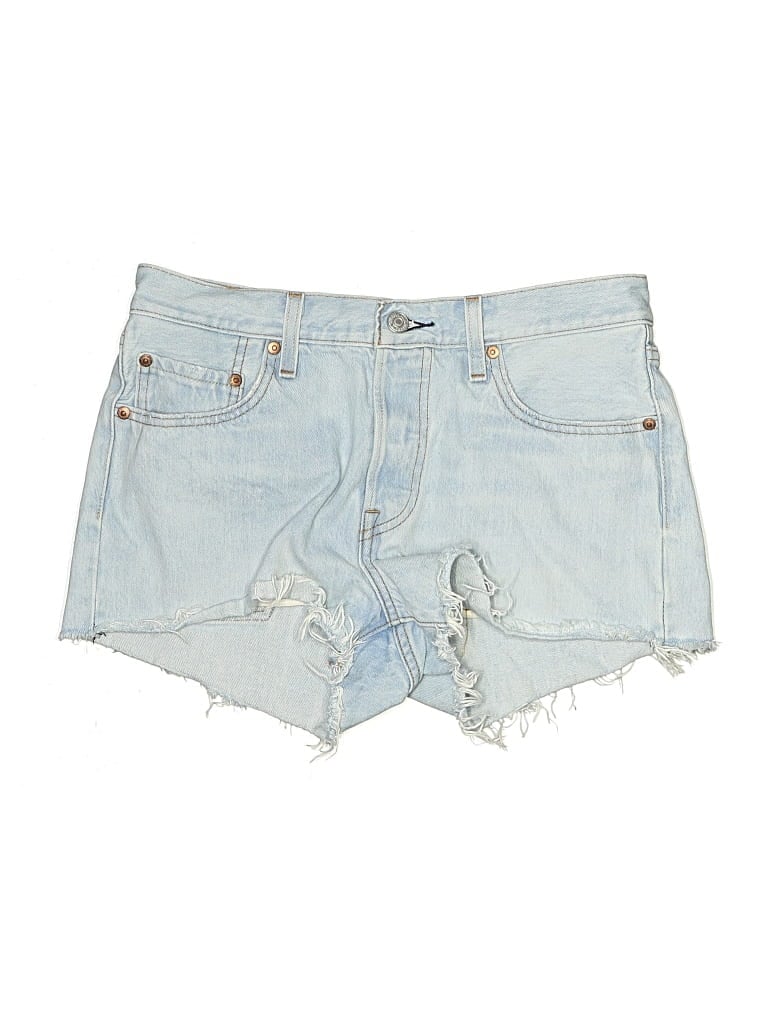 Pre-owned Levi's Denim Shorts In Blue