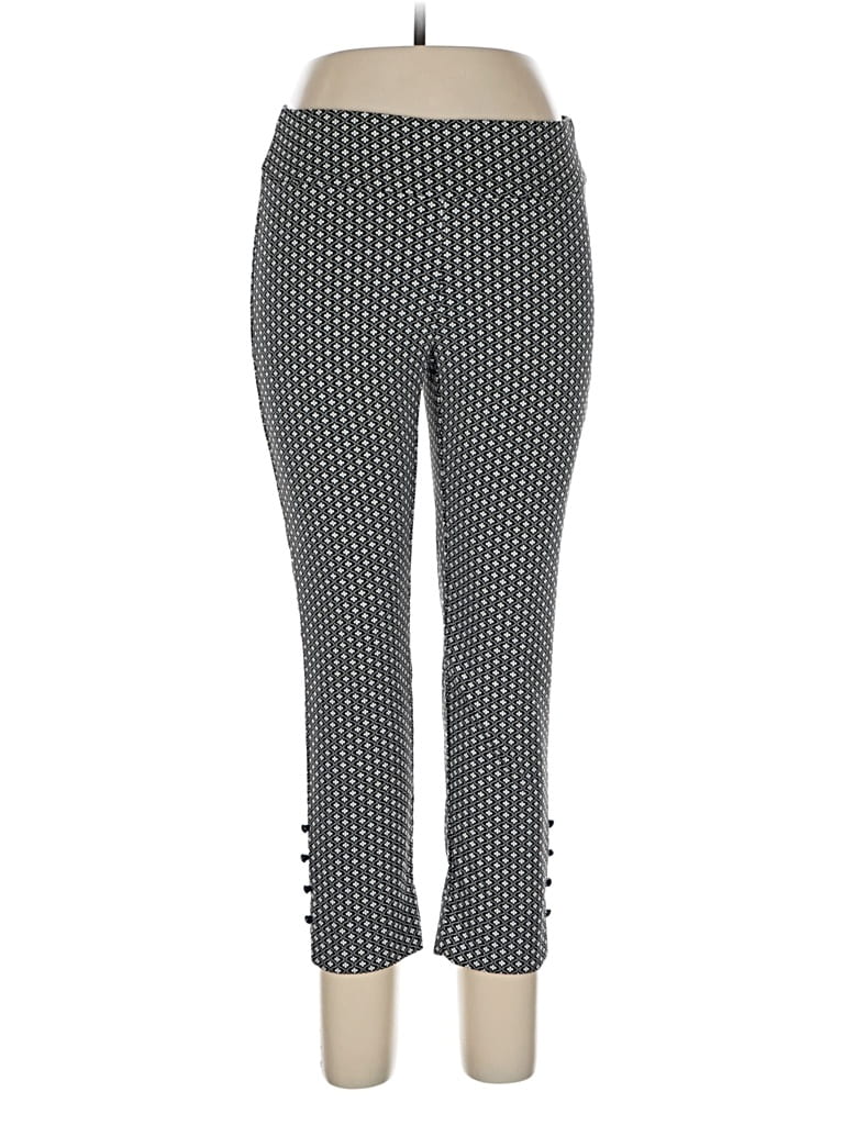 Pre-owned Roz & Ali Casual Pants In Gray