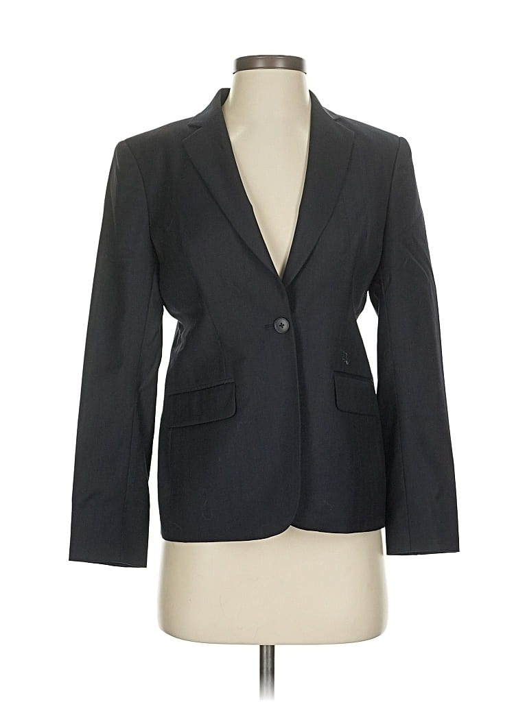 Pre-owned Assorted Brands Blazer Jacket In Blue