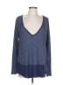 Eri + Ali Blue Pullover Sweater Size L - photo 1