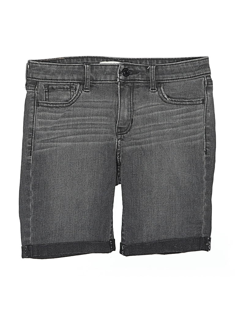 Pre-owned Abercrombie & Fitch Denim Shorts In Gray