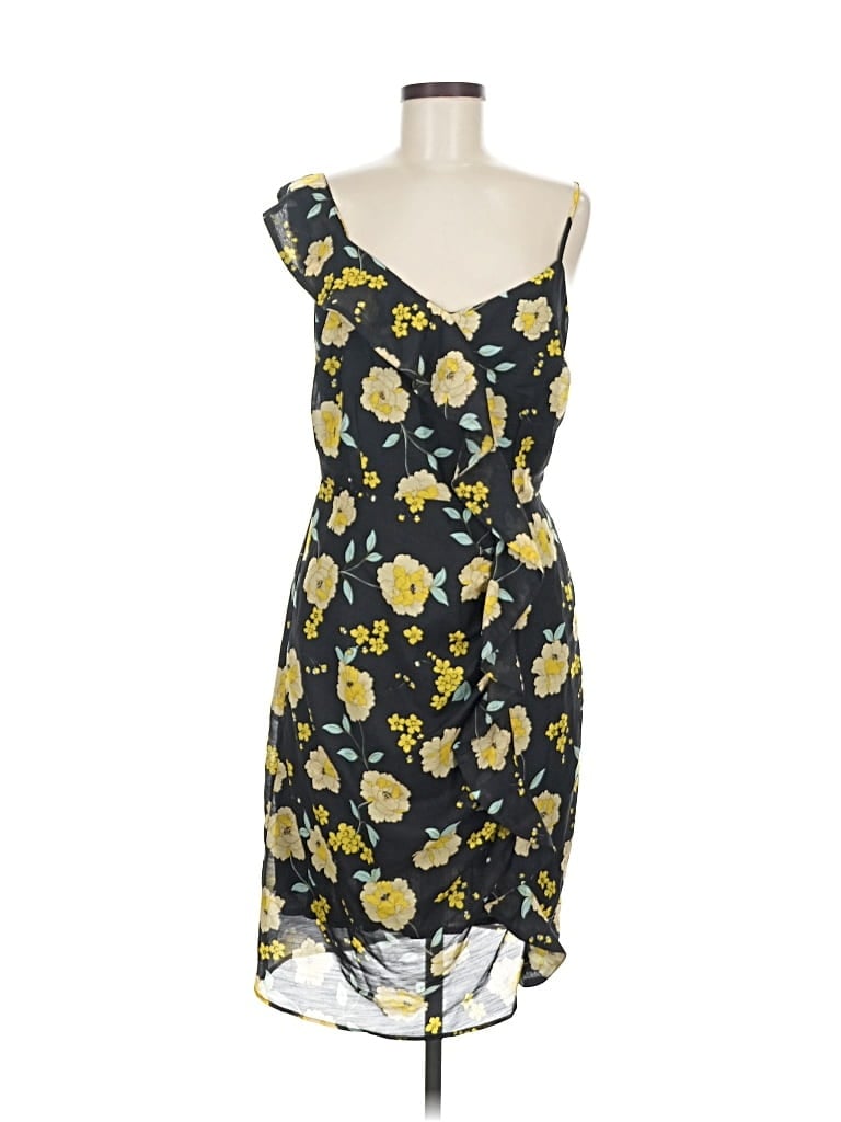 Pre-owned Cupcakes And Cashmere Cocktail Dress In Yellow