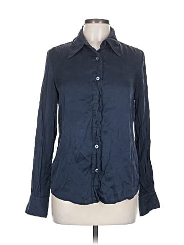 Reed Krakoff Long Sleeve Silk Top (view 1)