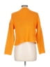 Unbranded 100% Polyester Orange Pullover Sweater Size L - photo 2