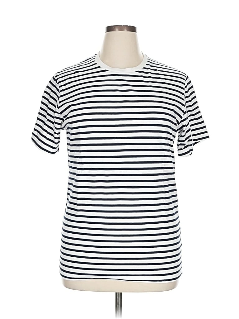 Pre-owned Uniqlo U Short Sleeve T-shirt In White