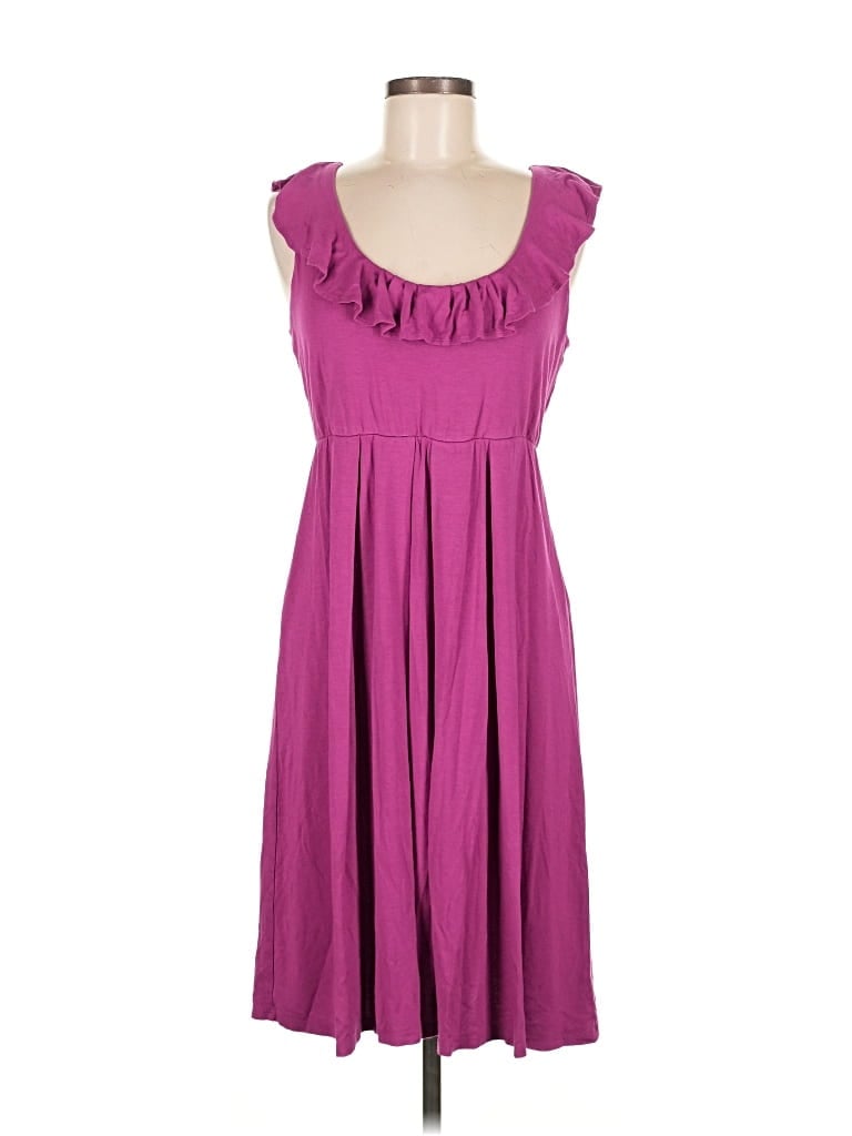 Pre-owned New York And Company Casual Dress In Purple