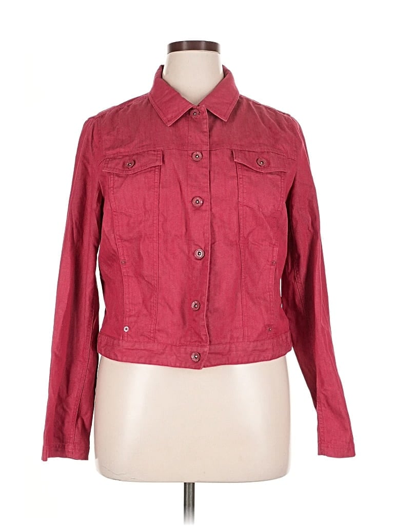 Pre-owned Larry Levine Jacket In Red