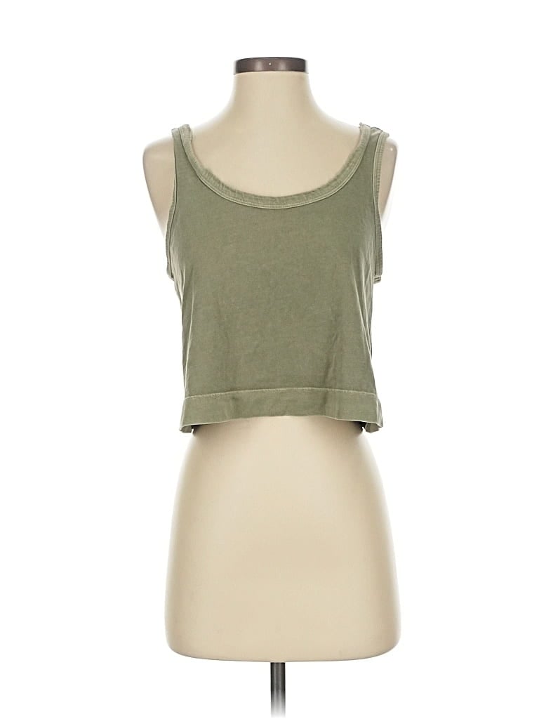 Pre-owned Old Navy Tank Top Green Strapless Neckline Tops