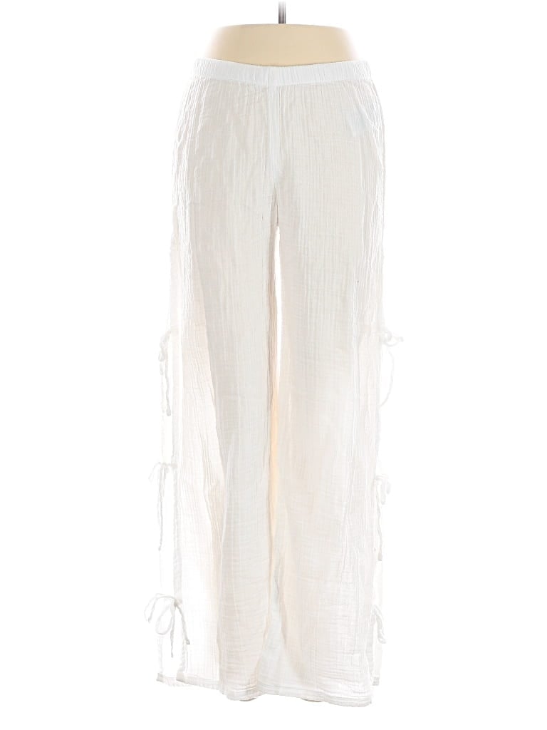 Pre-owned Hollister Casual Pants In White