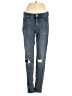 Free People Hearts Blue Jeans Size 25 waist - photo 1