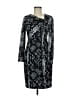 Kay Unger Gray Casual Dress Size 6 - photo 1