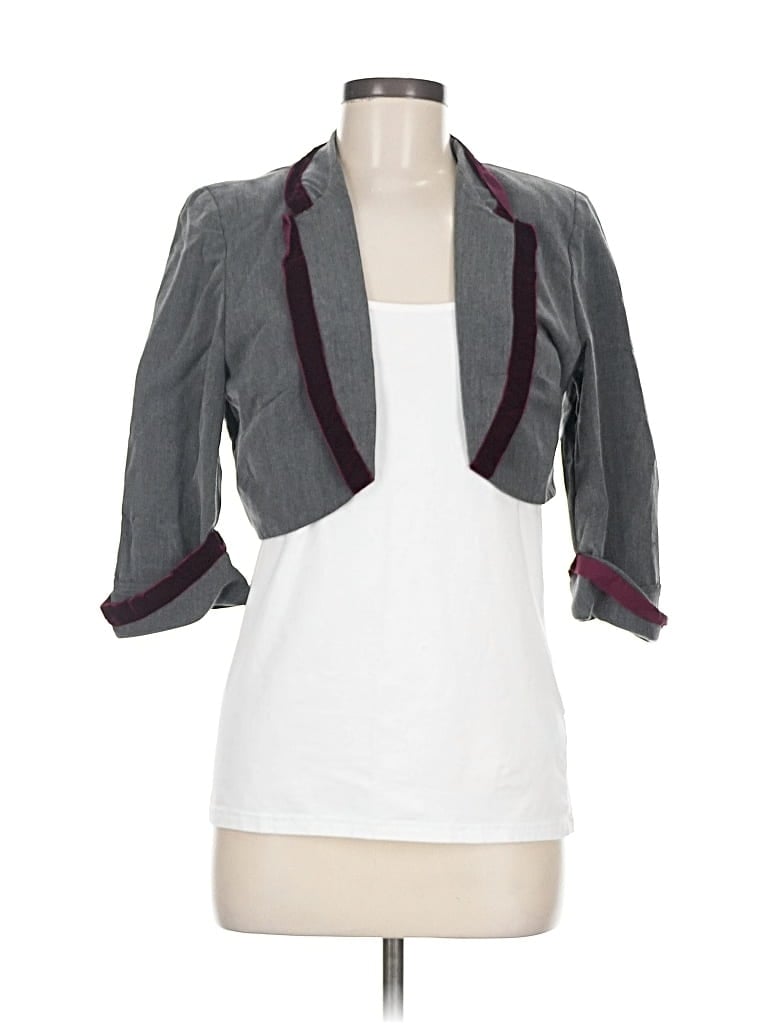 Pre-owned R & M Richards Blazer Jacket In Gray