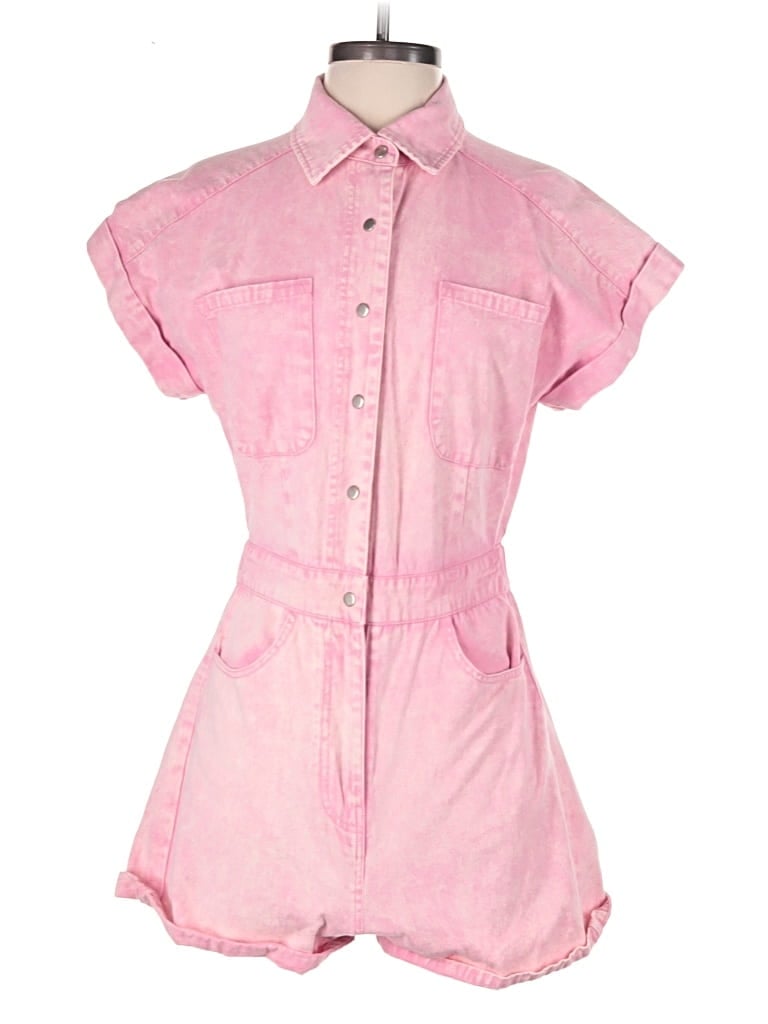 Pre-owned Entro Romper In Pink