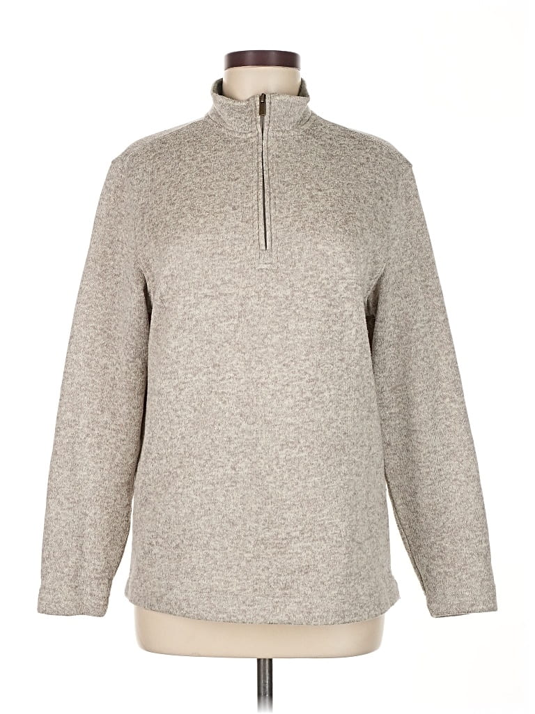 Pre-owned Aspen Pullover Sweater In Gray