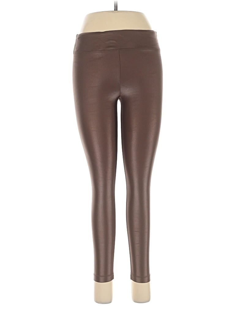 Pre-owned Koral Leggings In Brown