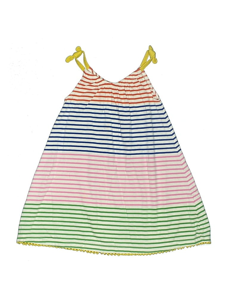 Pre-owned Mini Boden Kids' Dress In Green