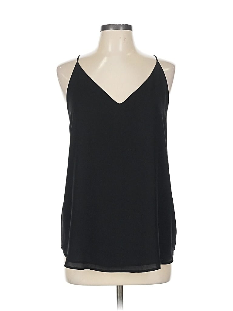 Pre-owned Ann Taylor Loft Outlet Sleeveless Blouse In Black