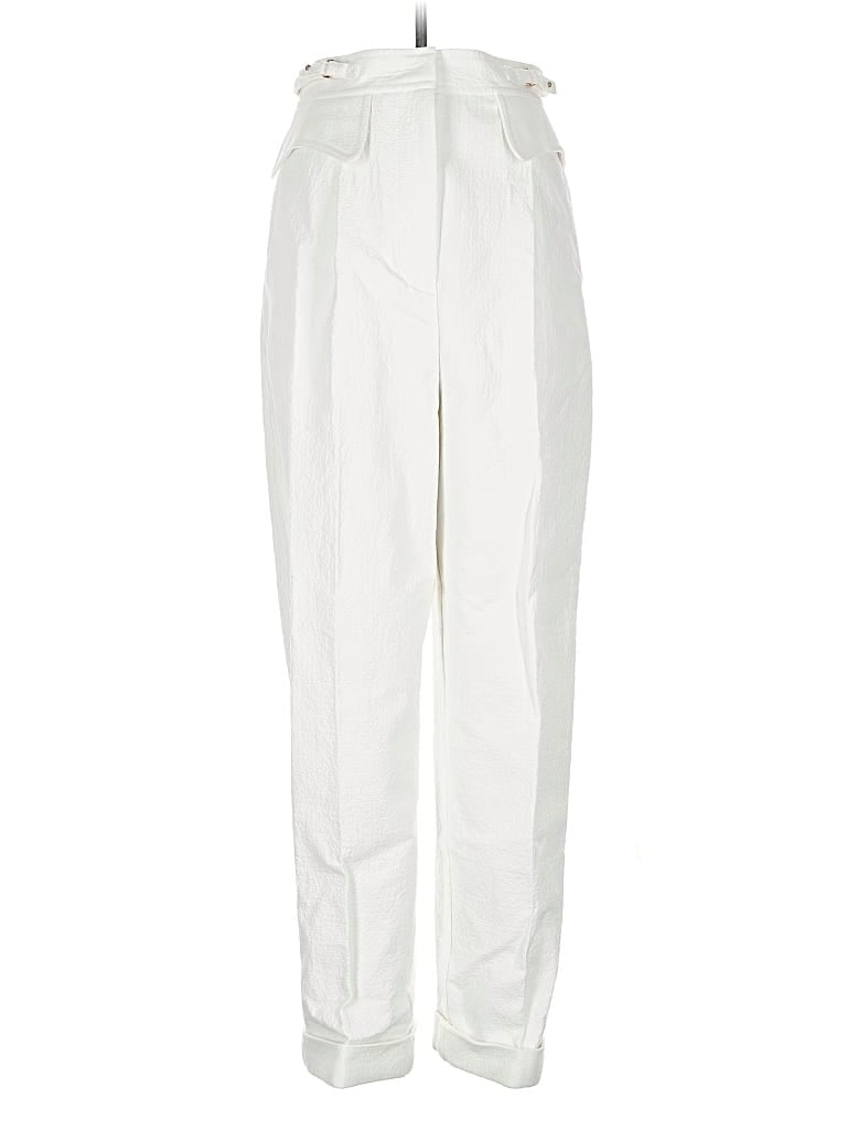 Pre-owned Acler Casual Pants In White