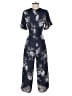 Louna Floral Blue Jumpsuit Size XS - photo 2