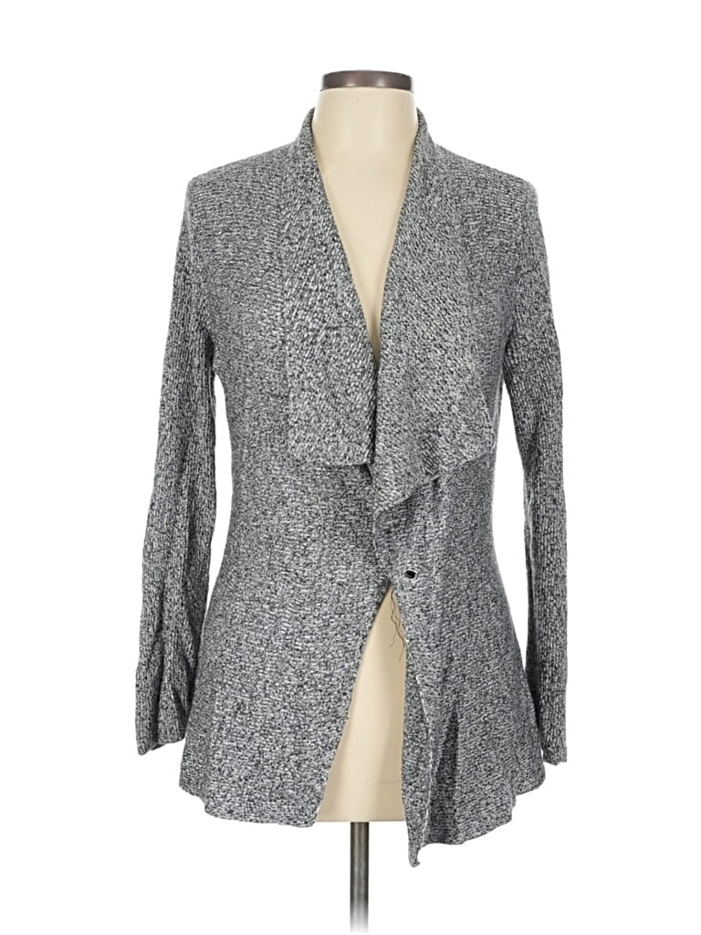 Pre-owned Nic + Zoe Cardigan Sweater In Gray