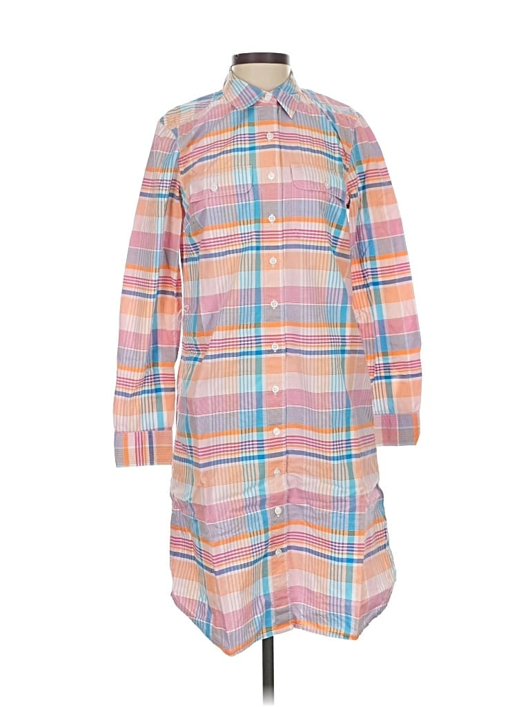 Pre-owned Lands' End Casual Dress In Pink