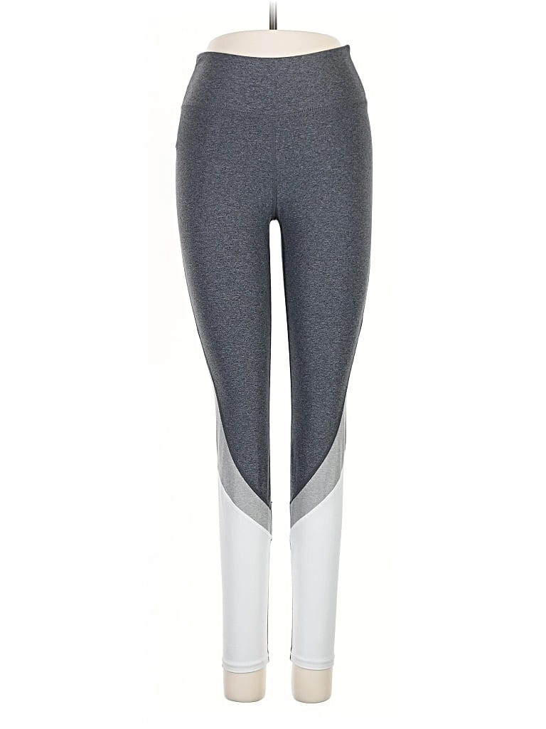 Pre-owned H&m Sport Active Pants In Gray