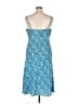 Grand Prix 100% Polyester Paisley Blue Casual Dress Size XL (estimated) - photo 2