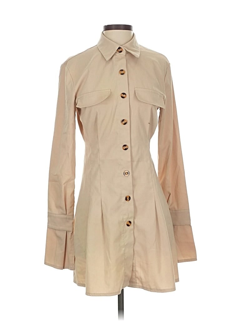 Pre-owned Shein Casual Dress In Brown