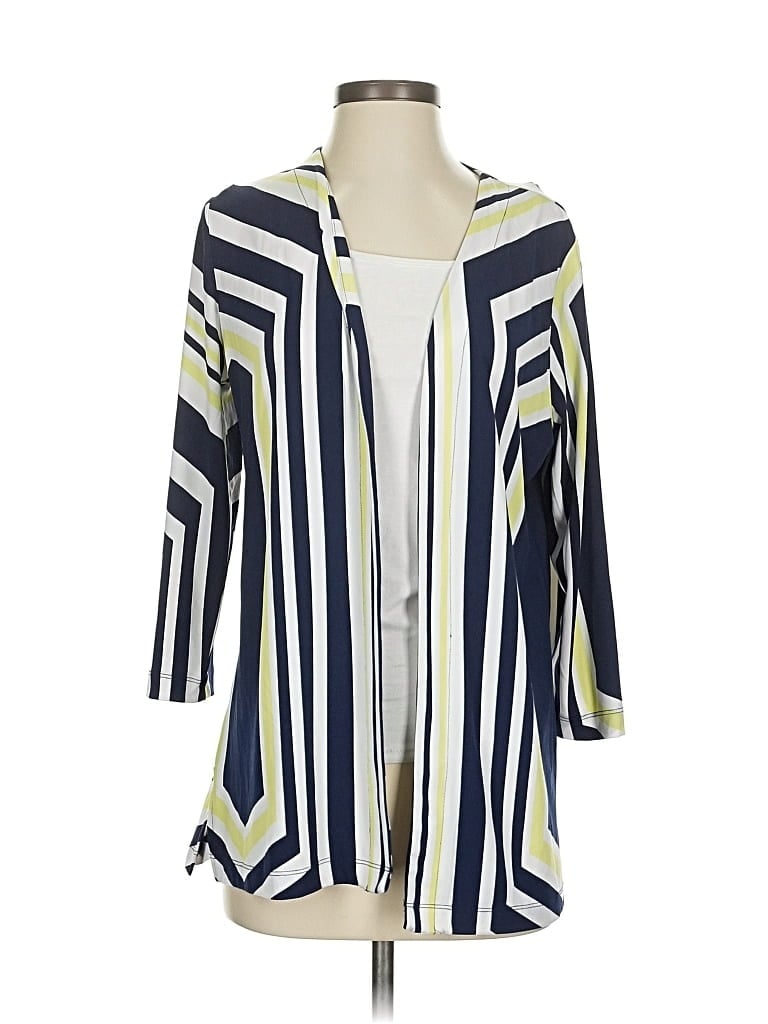 Pre-owned Easywear By Chico's Kimono In Blue