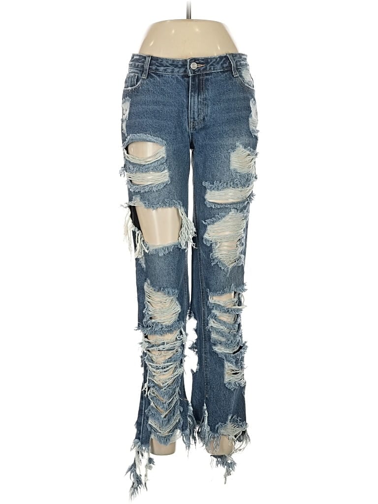 Pre-owned Missguided Jeans In Blue