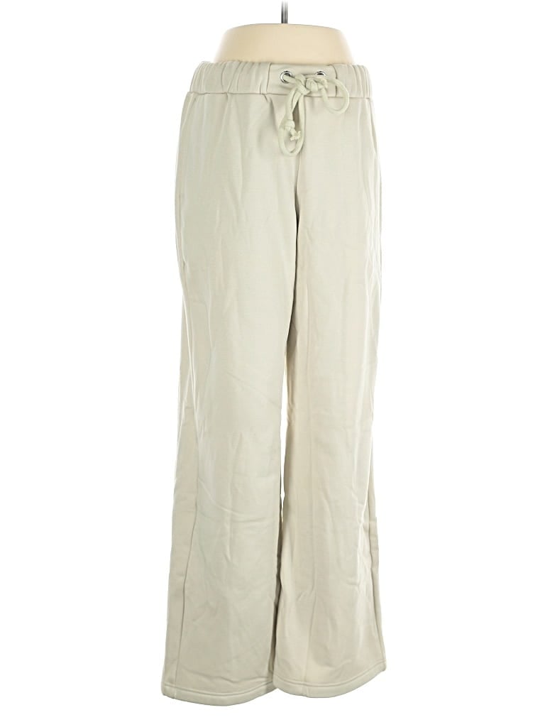 Pre-owned Girlfriend Collective Casual Pants In White