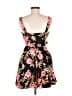 Varga Floral Black Cocktail Dress Size M - photo 2