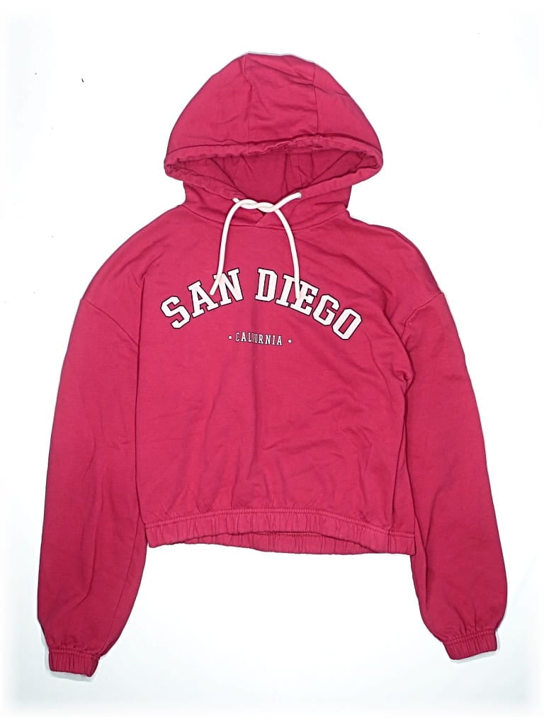 Pre-owned Assorted Brands Kids' Pullover Hoodie In Pink