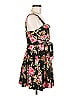 Varga Floral Black Cocktail Dress Size M - photo 4